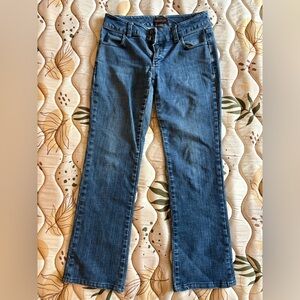 Banana Republic Women's Boot Cut Jeans in Deep Blue